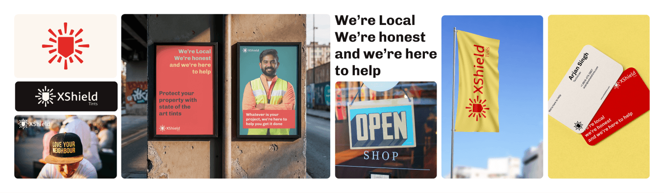 We're local, we're honest brand direction